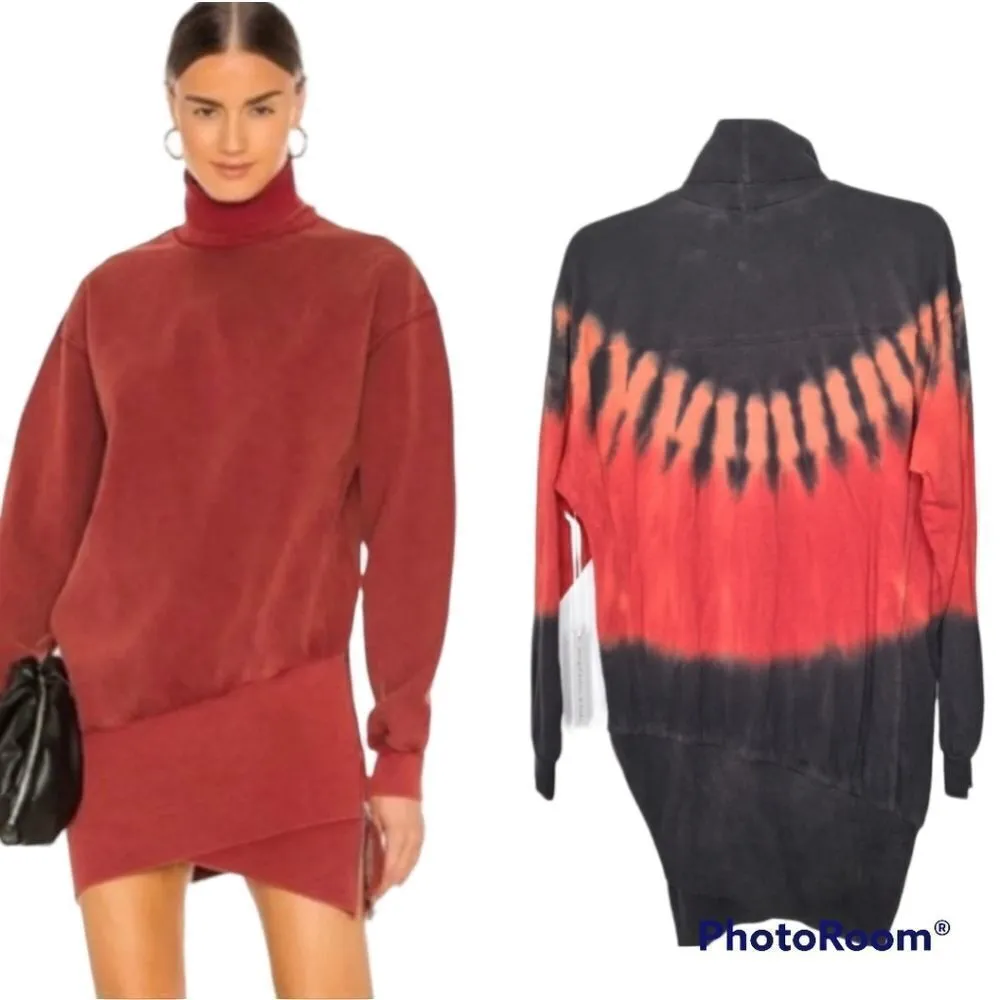 Young Fabulous & Broke tie-dye asymmetrical dress size XS - Image 2