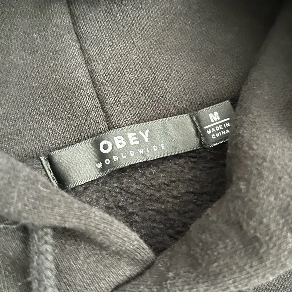 Obey Two-Tone Hoodie - Size S - Image 3