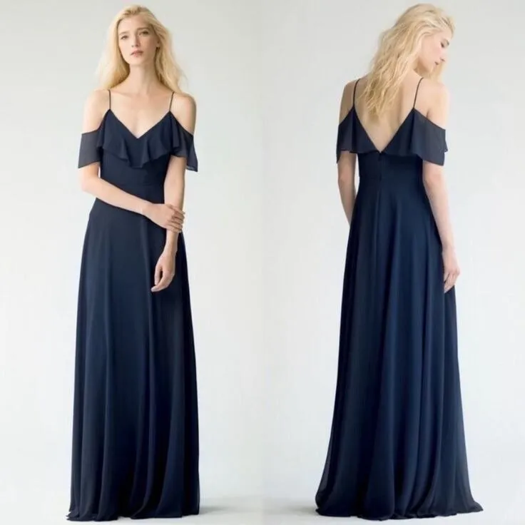 Anthropologie BHLDN Jenny Yoo Mila Gown Dress Size 4. B23 - Image 2