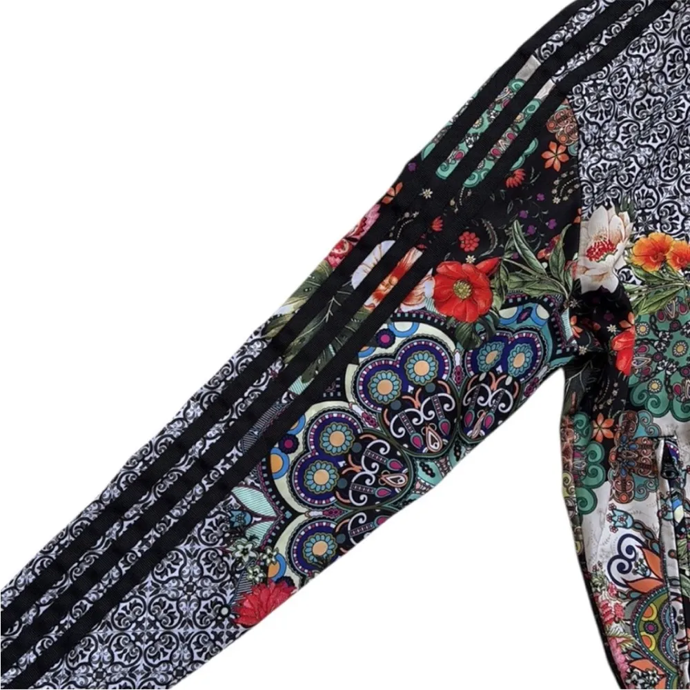 EUC Adidas X Farm Rio Jardim Agharta Firebird
Track Jacket Floral Mandala XS - Image 11