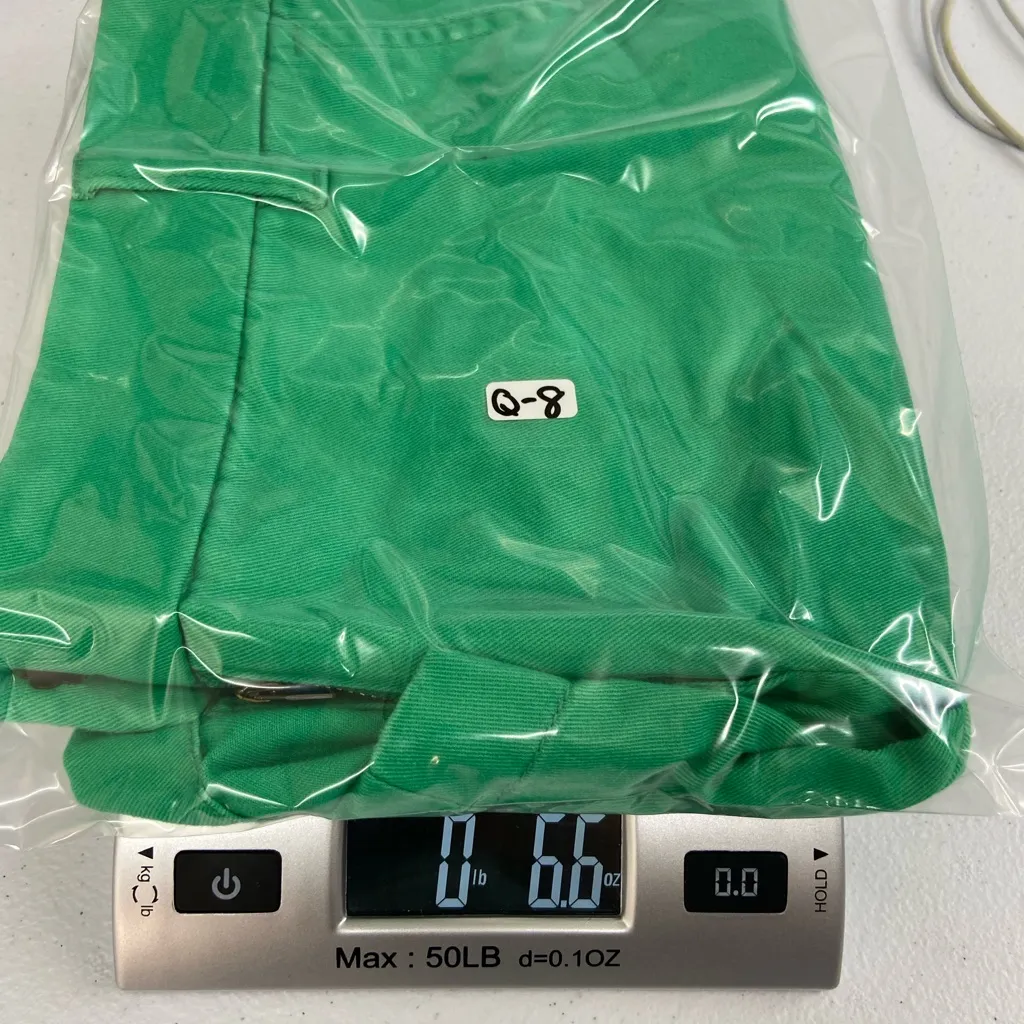 EUC J. Crew Re-Imagined women’s green chino khaki summer pocket shorts‎ cotton 8 - Image 8