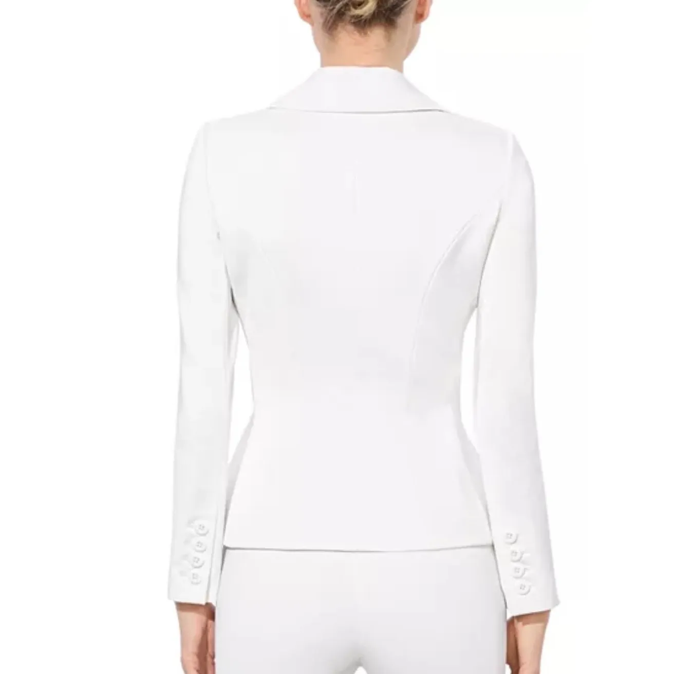 Alice and Olivia Iana Off White Blazer - Image 3