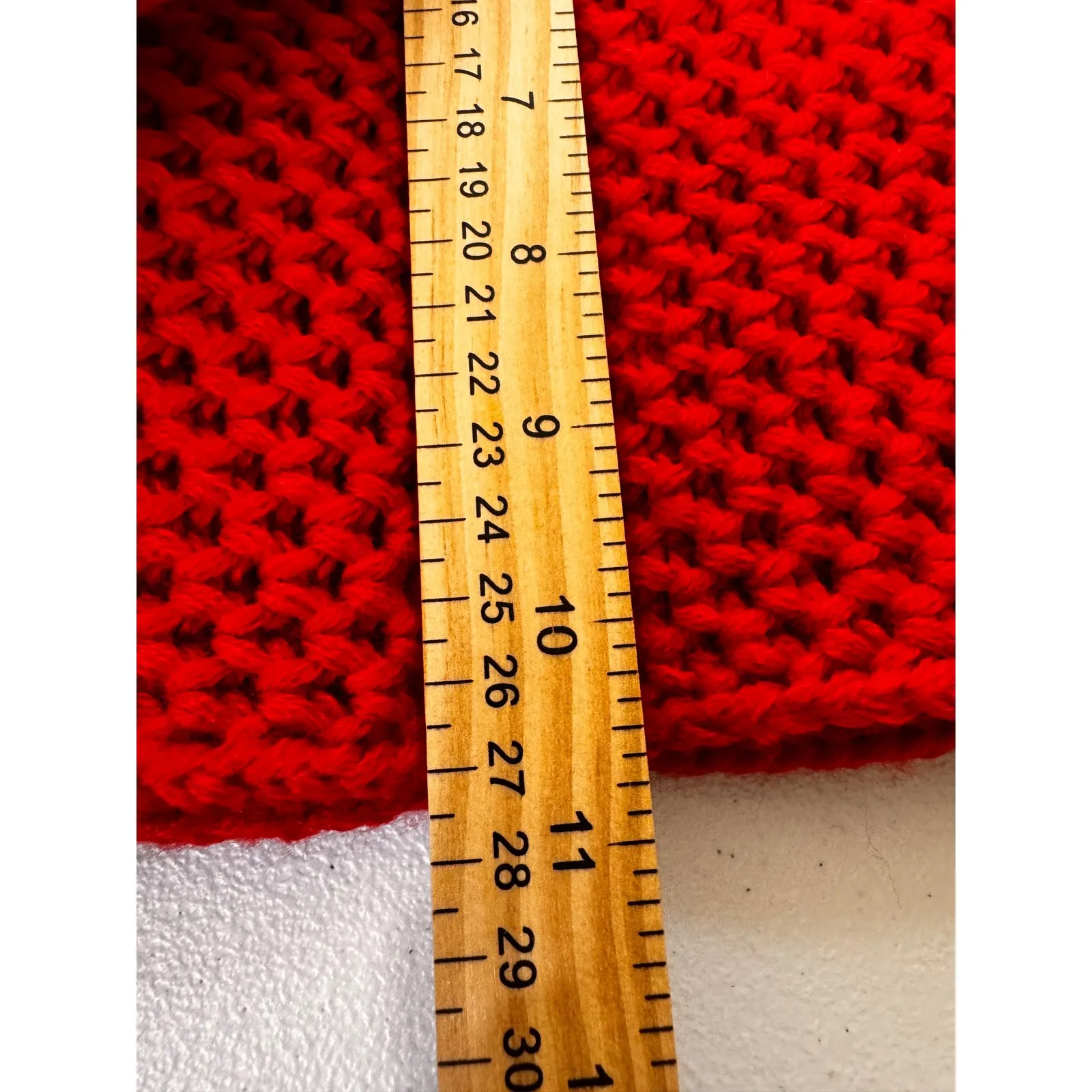 Gap Red Knit Neck Warmer winter assessory Scarf Snood One‎ Size - Image 4