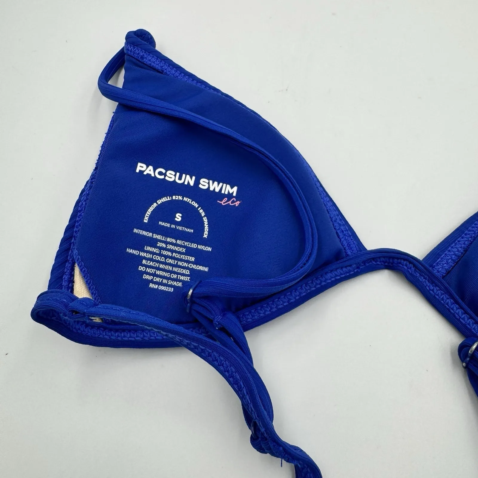 PACSUN Swim Bikini Small Triangle String Bikini Bathing Suit Vacation Beach - Image 5