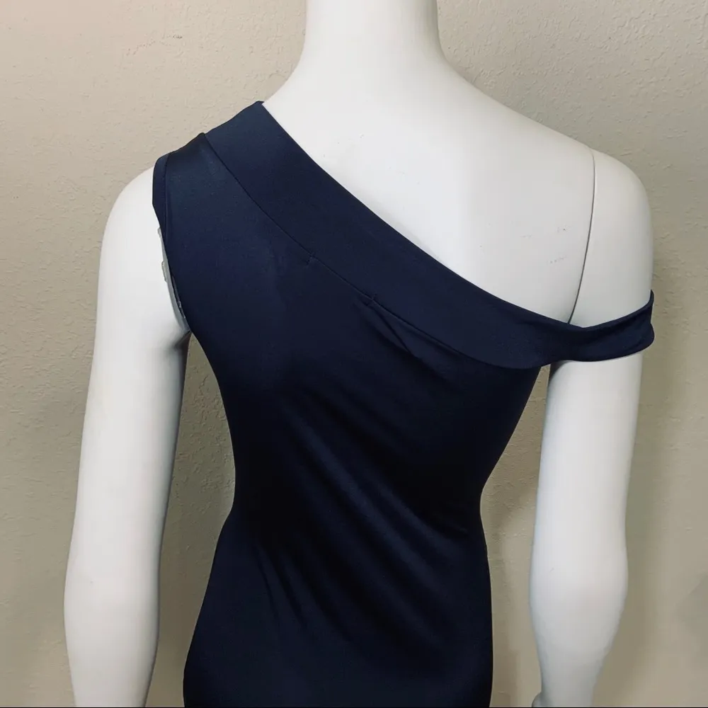 Nasty Gal New One Shoulder Black Dress Party - Image 6