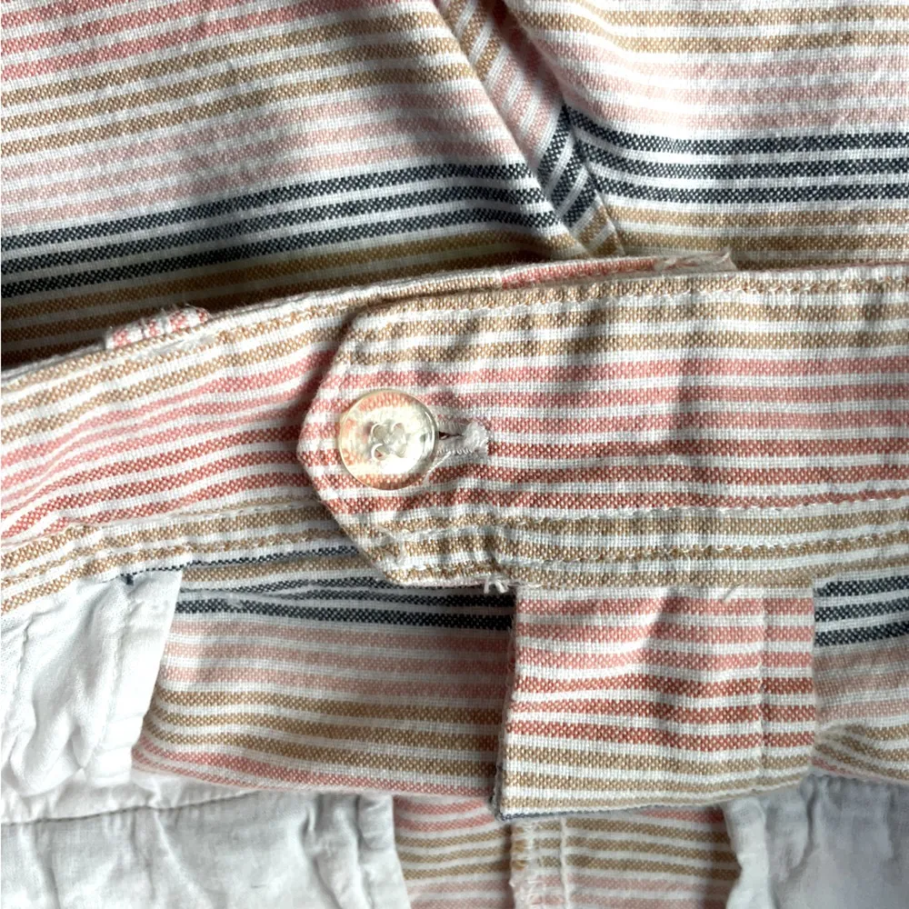 Gap Striped Women's Cotton City Shorts - Image 7