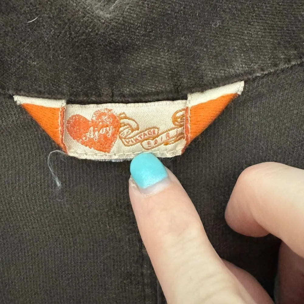 Ajay by Liu Jo SPA SZ M vintage corduroy jacket Brown Size M - Image 3