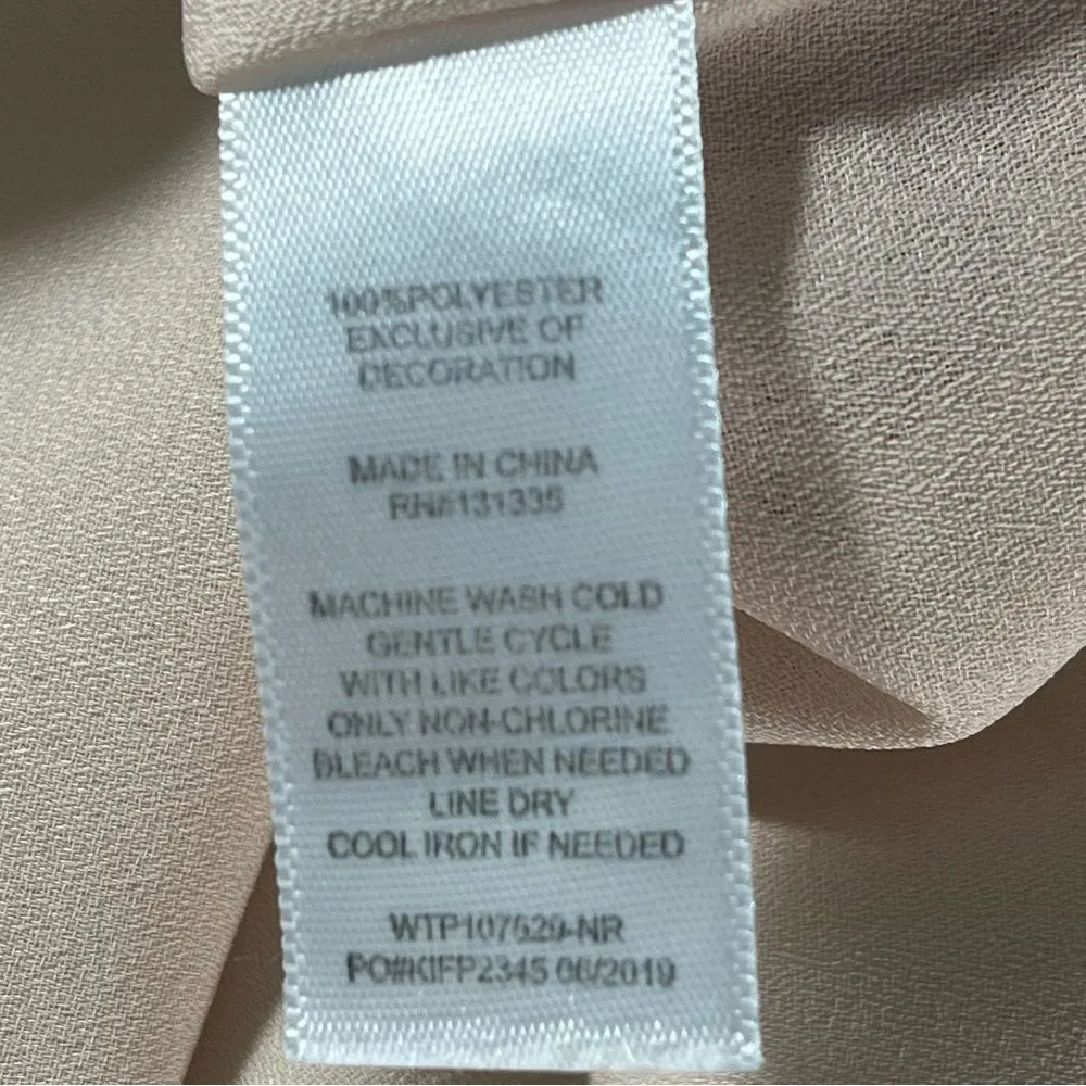 Nordstrom  Cream Floral Lace Cami Tank Top Women’s Size Small - Image 8