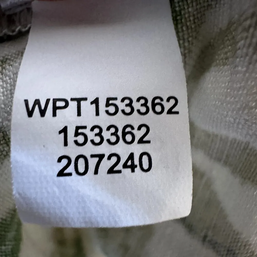 J.Jill Linen Culotte Pants Barley Bamboo Tropical Palm Leaf Wide Crop XL Petite Green Size undefined - Image 6