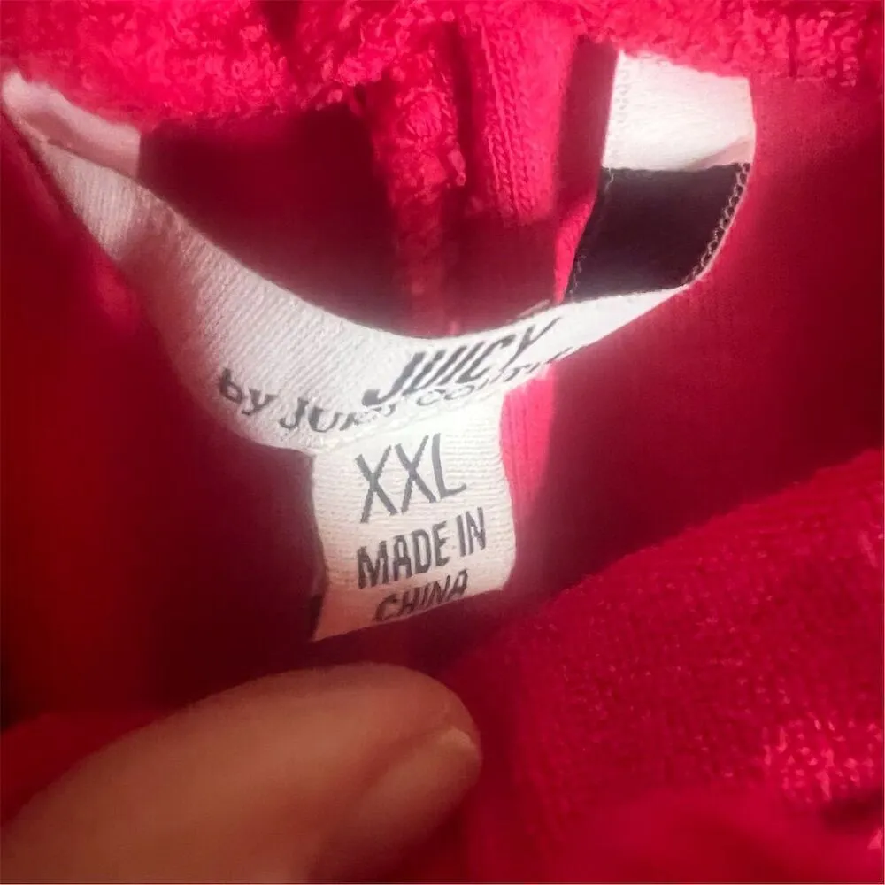 Juicy Couture Women's Size 2XL Hot Pink Track Pants Casual Sweatpants Barbiecore - Image 2