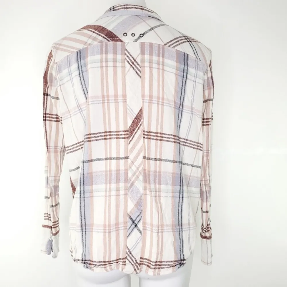 Free People Wesley Plaid Flannel - Image 12