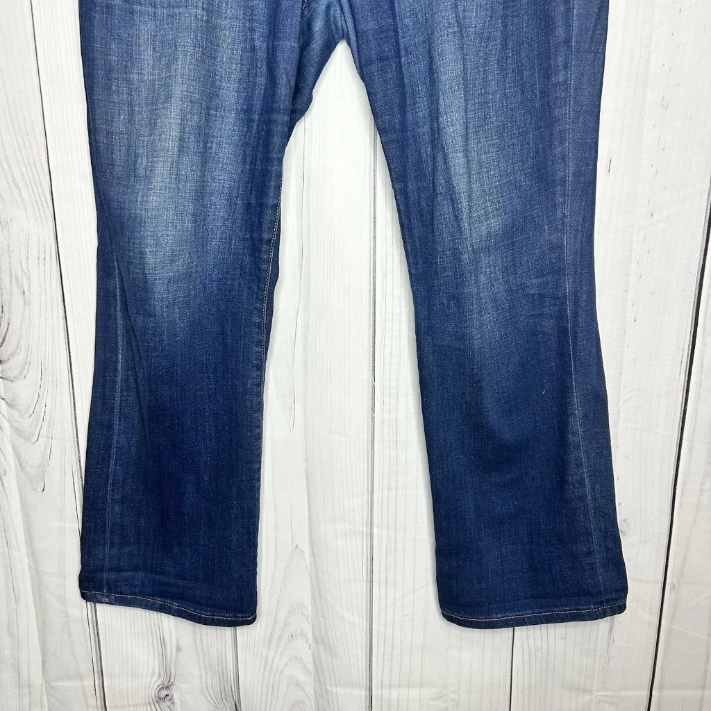 TOMMY HILFIGER Sz 16 (40 x 31) Stretch Denim Tribeca Straight Leg Jeans - Image 3