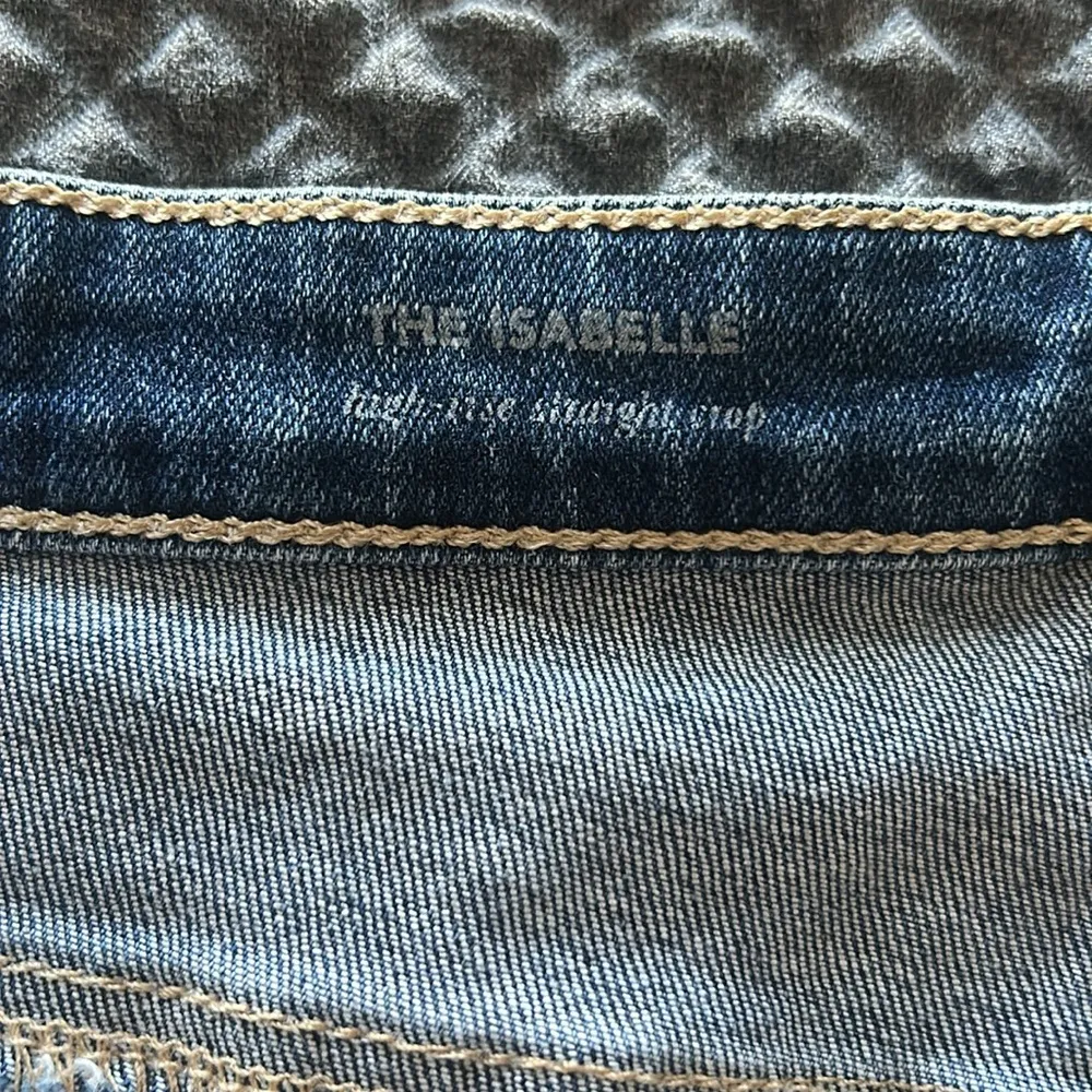 AG DENIM THE ISABELLE HIGH RISE STRAIGHT CROP JEANS SIZE 29 r - Image 5