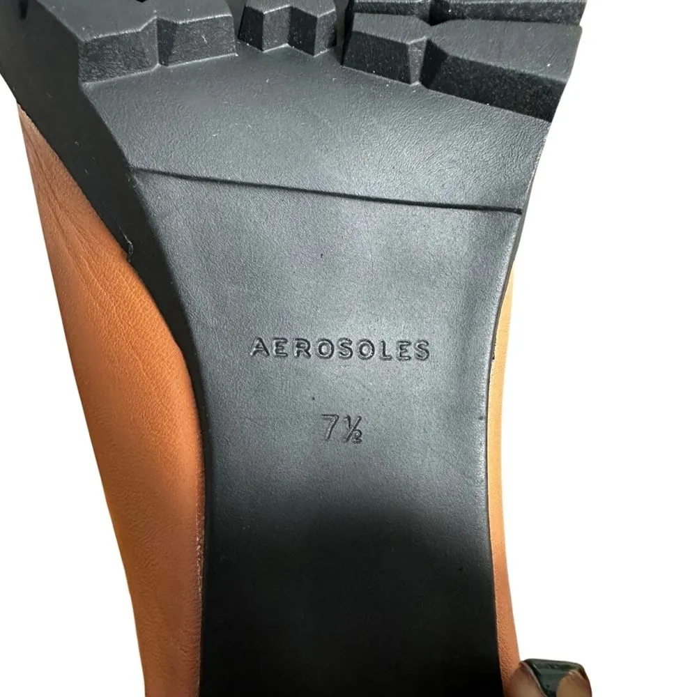 Aerosoles Emon Mule Shoes Size 7.5 New Tan - Image 6