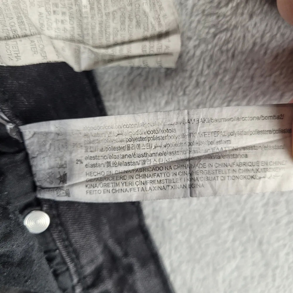 Pull&Bear Women's High Rise Flared Jeans Black Size 8 - Image 12