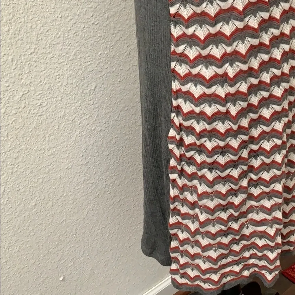 Postmark Anthropologie gray knit dress Large L New NWT sleeveless RARE GORGEOUS - Image 6