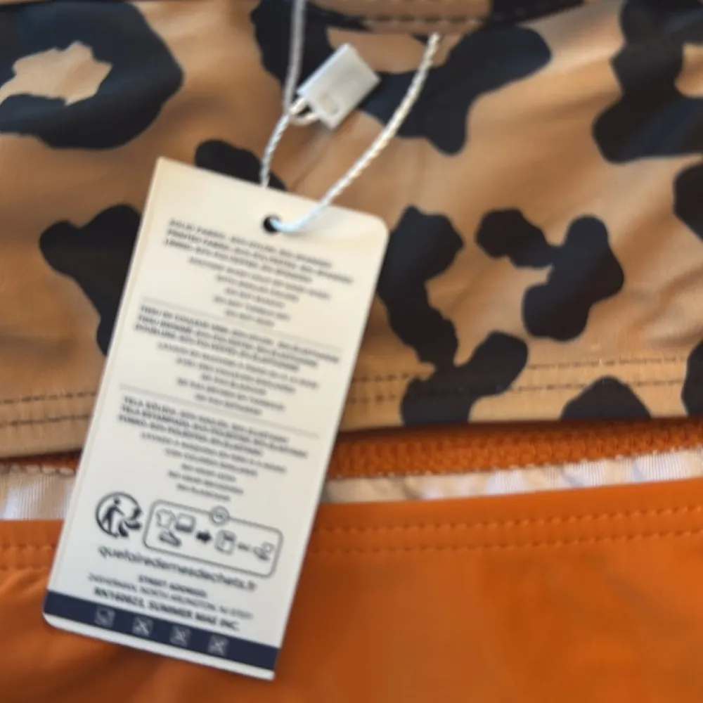 Summer Mae
Maternity Criss Cross High Waist String Two Piece Pregnancy Swimwear Brown Size undefined - Image 10