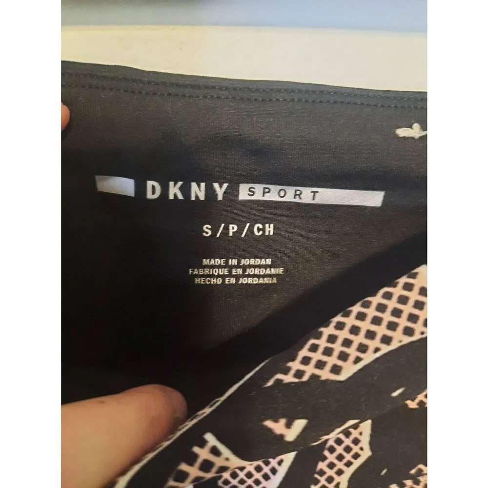 DkNY Sport Size S Geometric Print Legging - Image 3