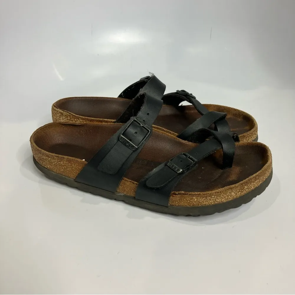 Birkenstock Mayari sandals‎ black women’s size 36 / 5 - 5.5 casual summer trendy - Image 2