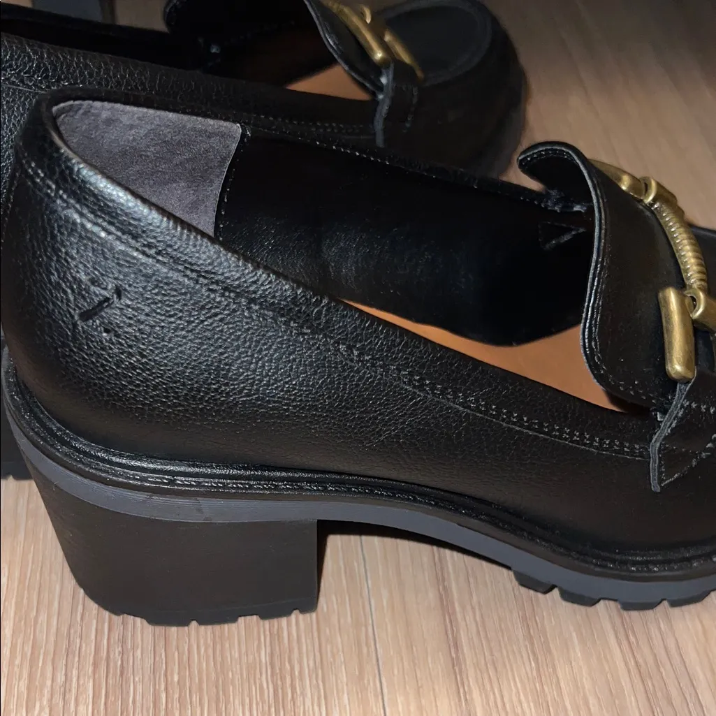 Zodiac Women’s Gemma Block Heel Buckle Loafer Black Size 8 - Image 2