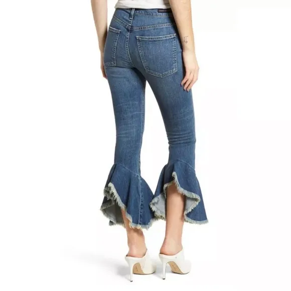 COH Citizens of Humanity Drew Flounce High Rise Chachacha Jeans Size 27 - Image 2