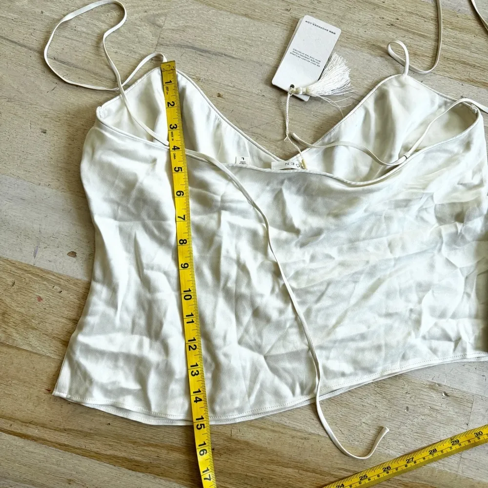 Doen 100% silk tank top NEW Size L - Image 10