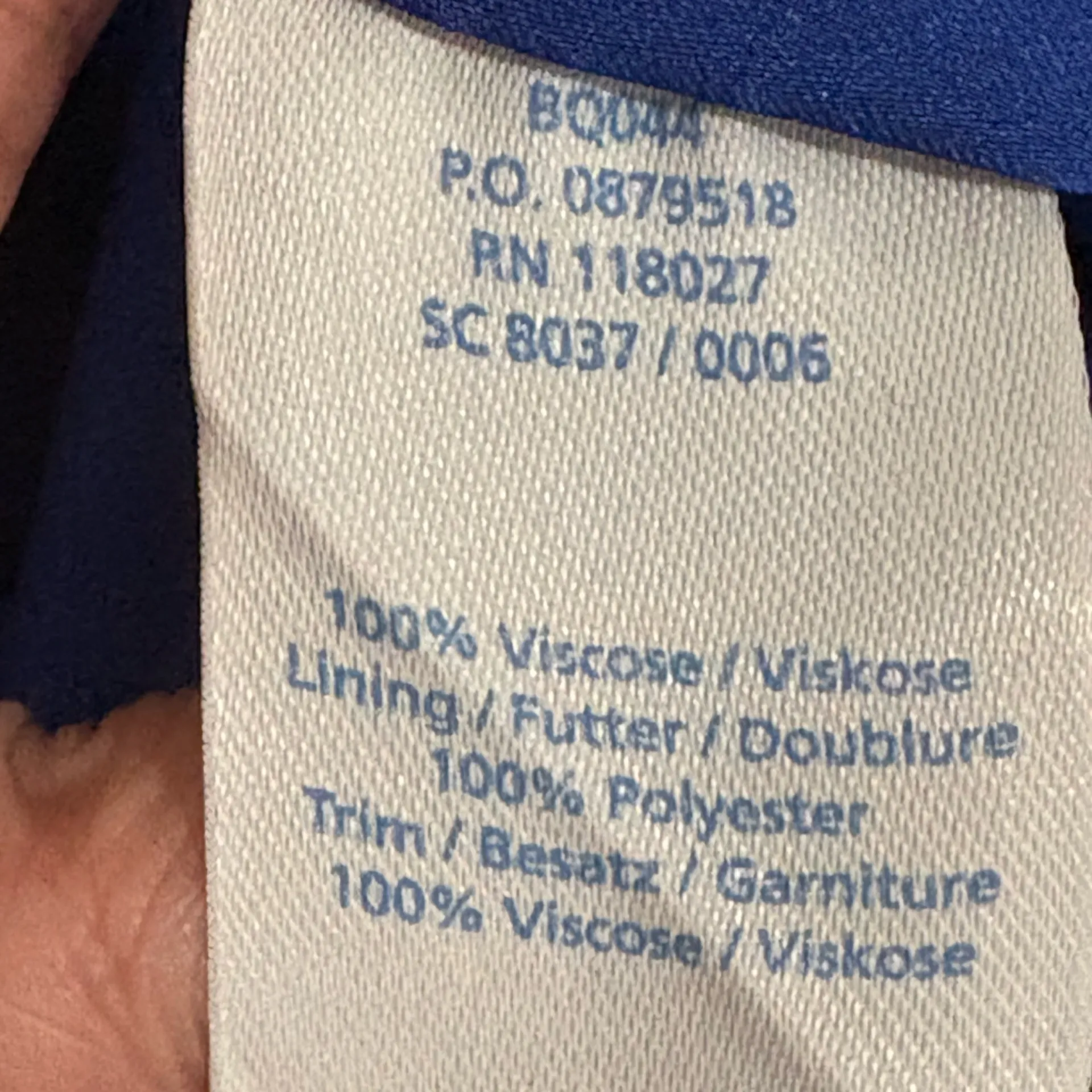 Boden Royal Blue Garment Size 18L - Image 6