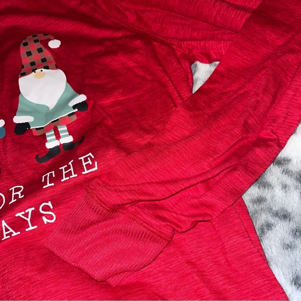 Jaclyn Intimates Christmas Pajama Top - Image 4