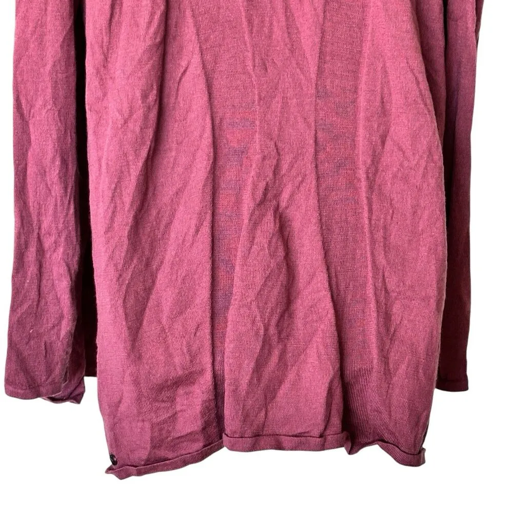 Lululemon 6 Blissful Zen Merino Wool Sweater in So Merlot - Image 7