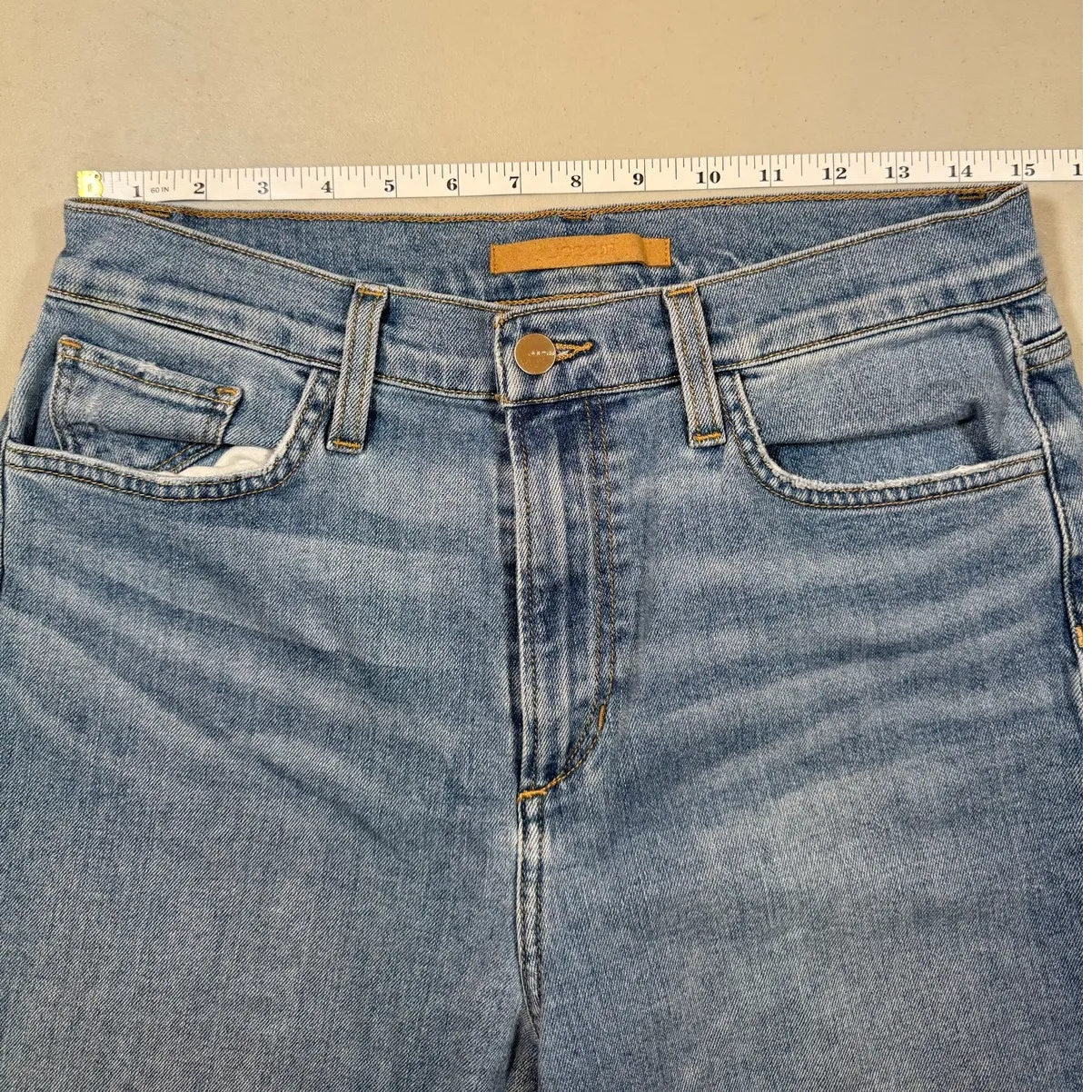 Joe's Jeans The Honor High Rise Vintage Straight Leg Jeans Sz 29 Distressed - Image 4