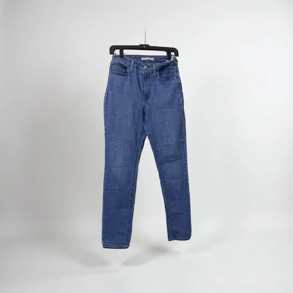 Women’s 721 High Rise Skinny Blue Jeans in size 29 - Image 2