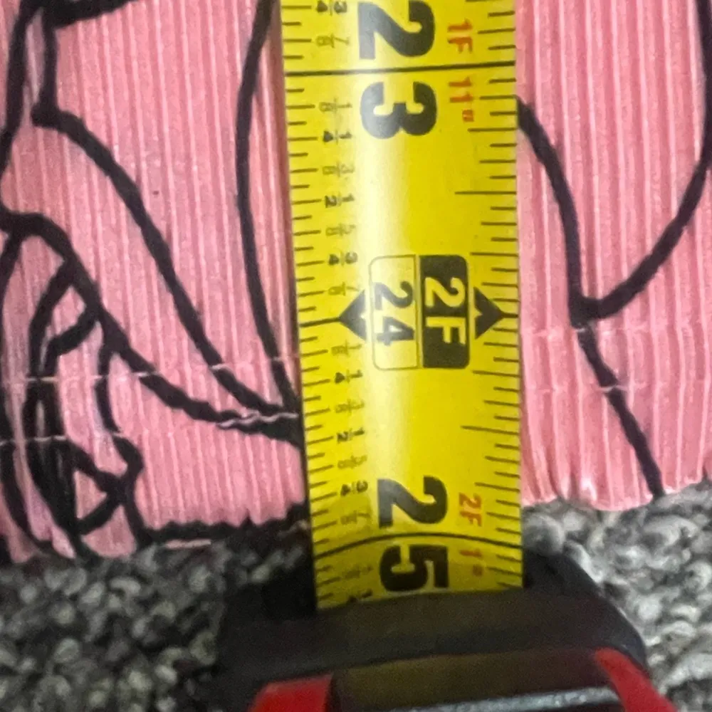 Croft & Barrow pink and black floral roses business casual tank top L - Image 4