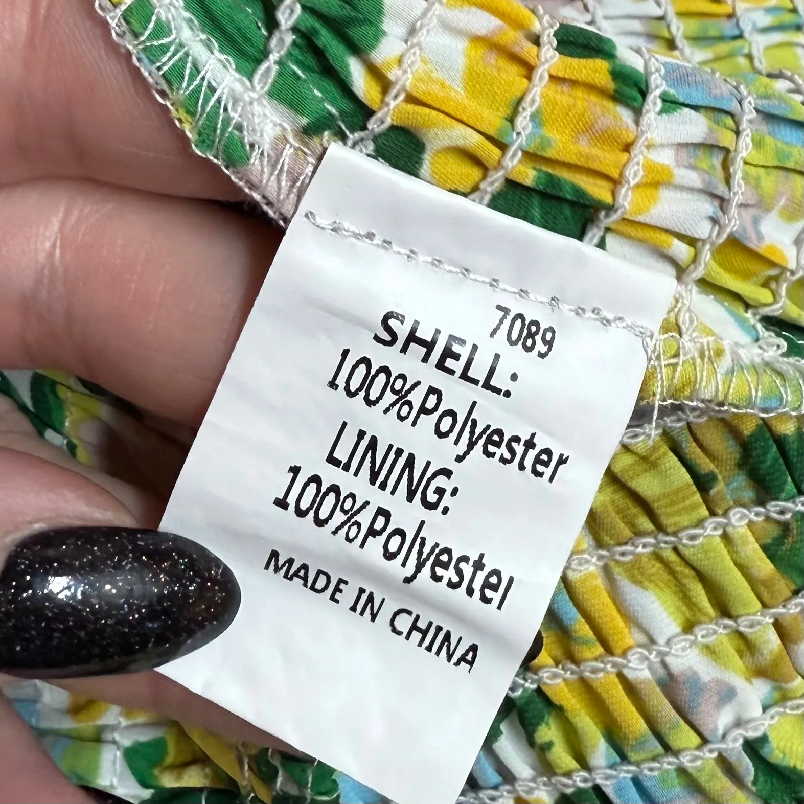 BTFBM Women’s XL Floral 2 Piece Set Midi Skirt One Shoulder Ruched Crop Top Vac Yellow - Image 5