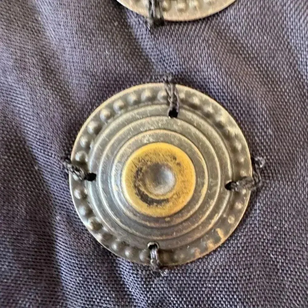 Free People Bohemian Retro Vintage Inspired Rare Corrie Coin Jacket SZ S - Image 11