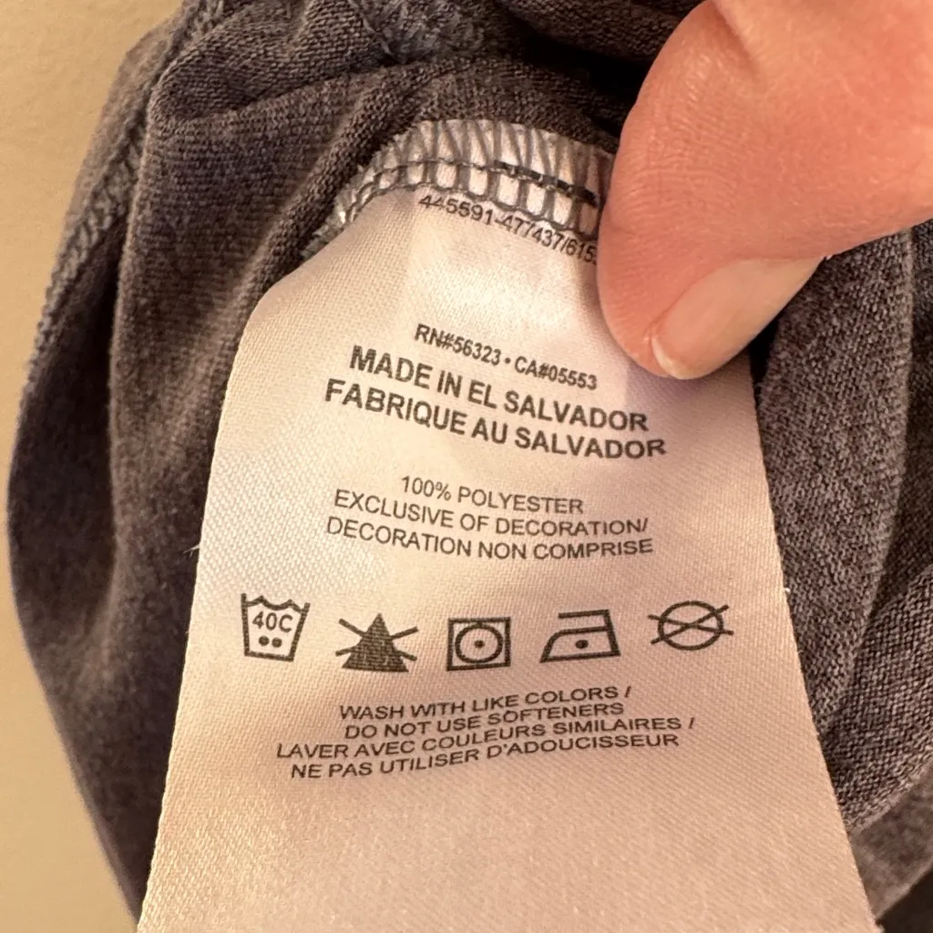 Nike Charcoal Gray Softball Tank - Image 5