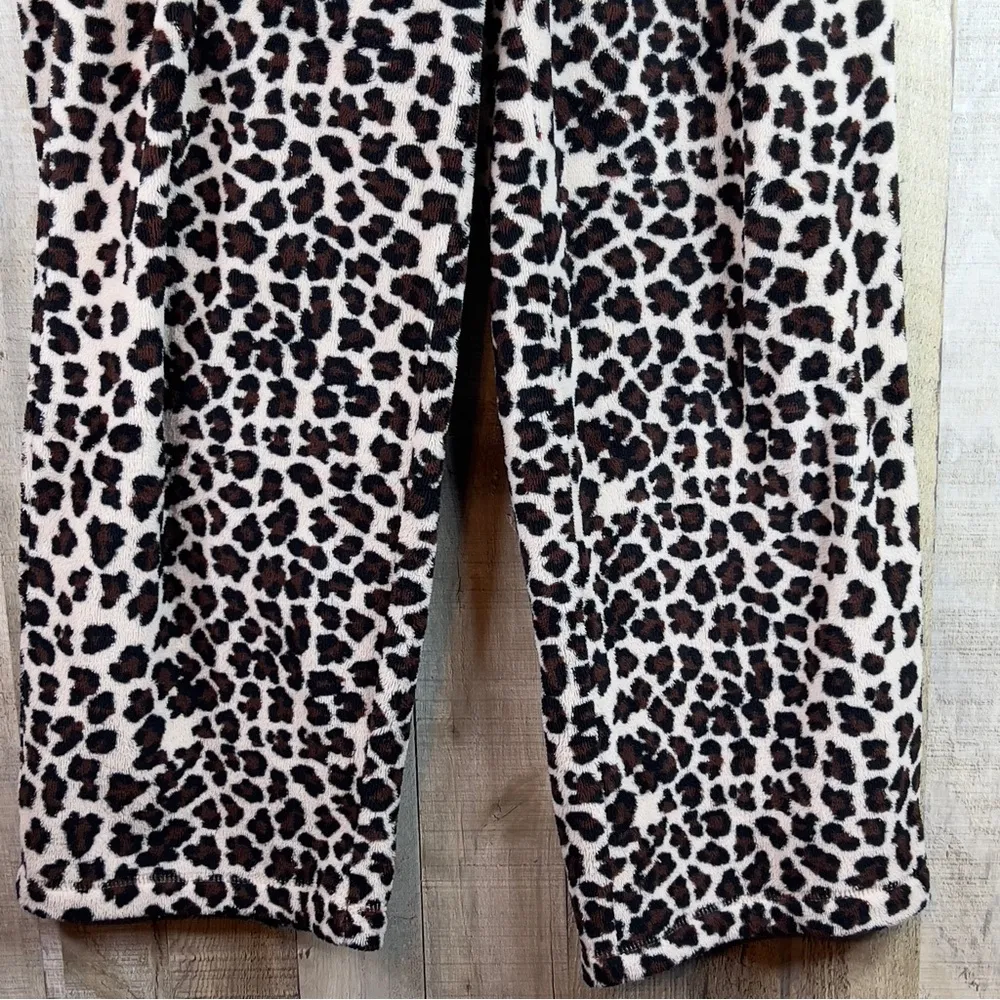 Willow Wear Size Small Fleece Pants Animal Print Black - Image 3