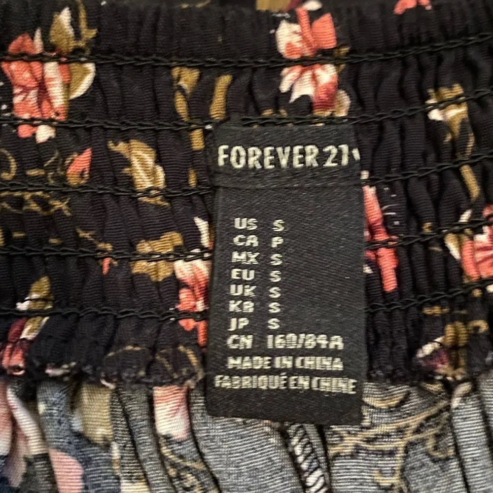 Forever 21 Strapless Floral Mini Dress - Image 6