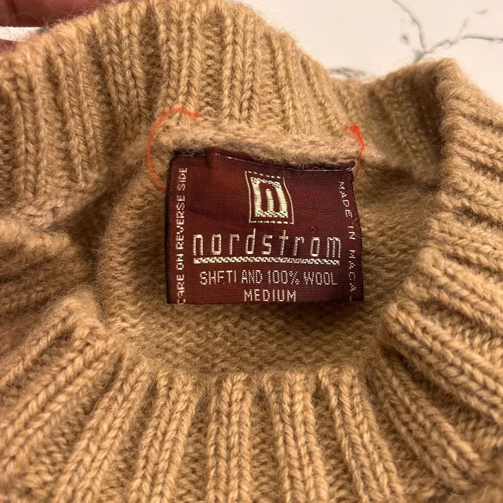 Women's Nordstrom 100% wool sweater - Image 2