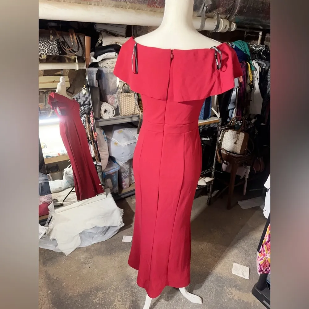 Alexa B Nites red solid long dress
New with tag Size 6 - Image 3