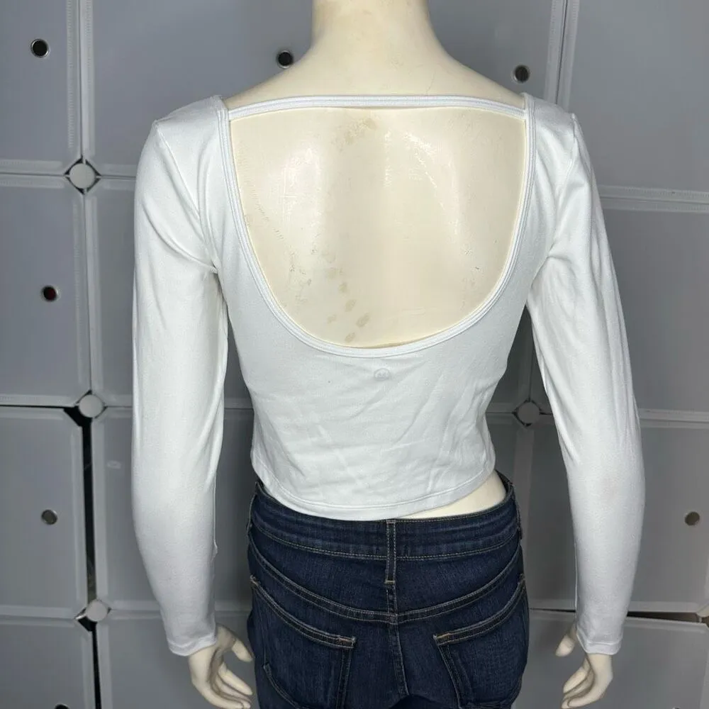 Gilly Hicks Active Recharge Long Sleeve Top Size Medium - Image 4