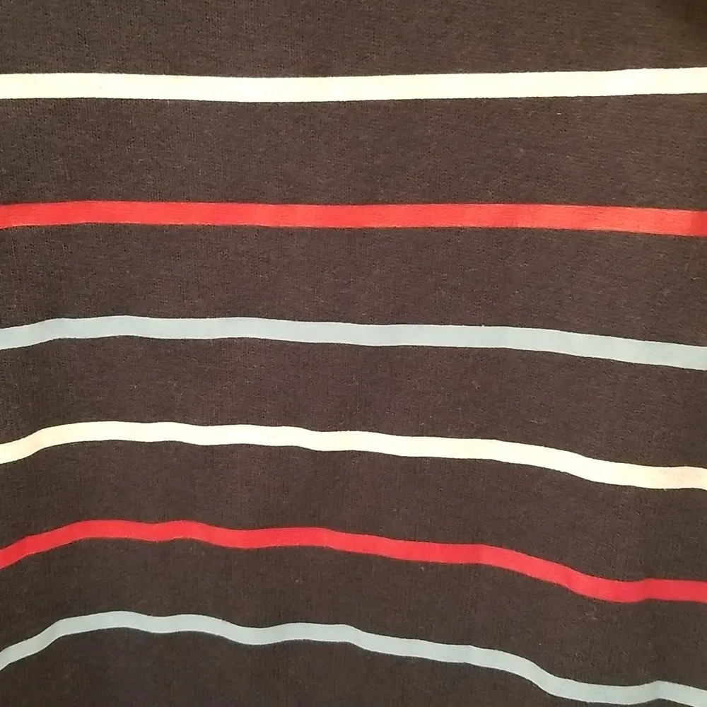 💕PJ SALVAGE💕 Long Sleeve Pajama Top Navy Blue Striped Loungewear XL NWT - Image 11