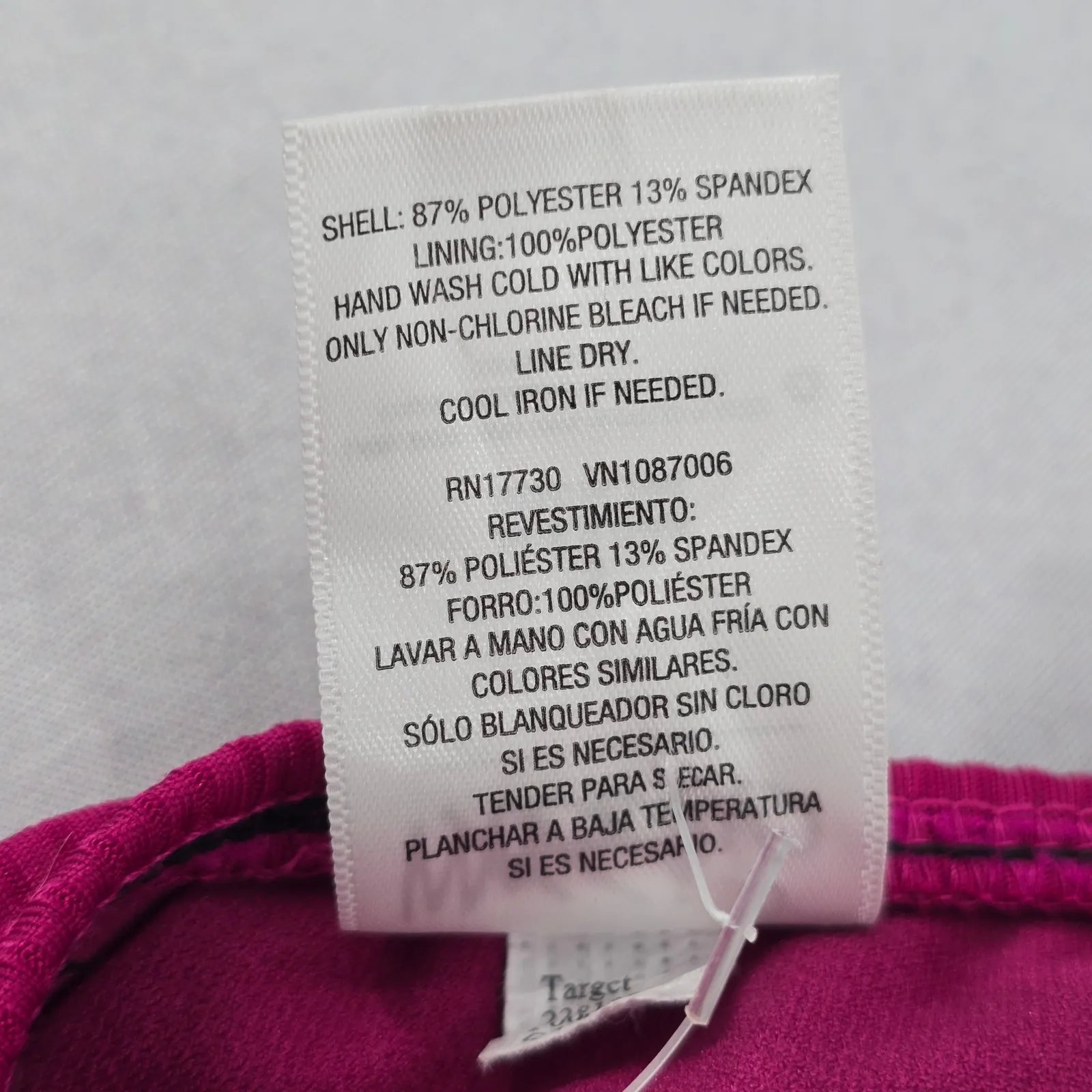 Mossimo Purple Padded Cutout Halter Tie Plunge Bikini Bralette Swim Top S Small - Image 6