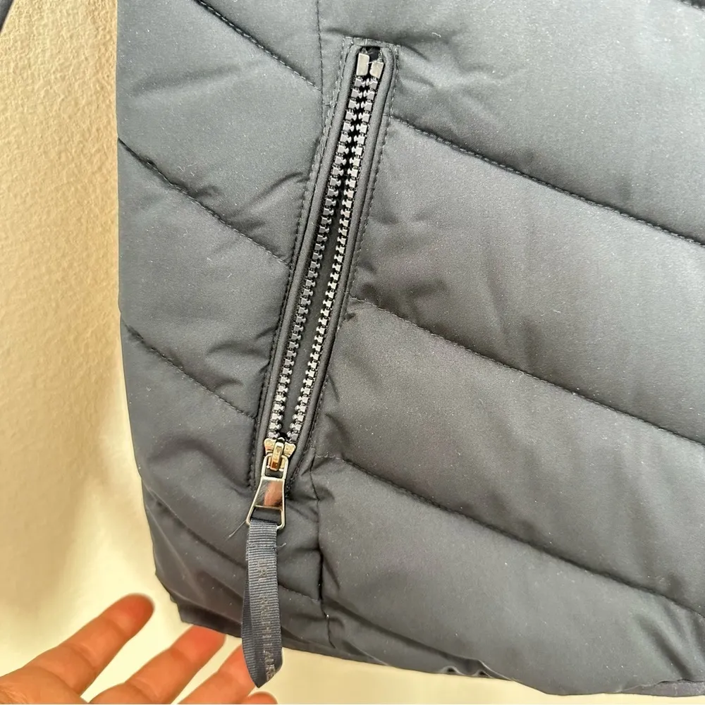 Lauren Ralph Lauren Navy Blue‎ Women's Hooded Puffer Coat Size XS NWT Apres Ski - Image 6