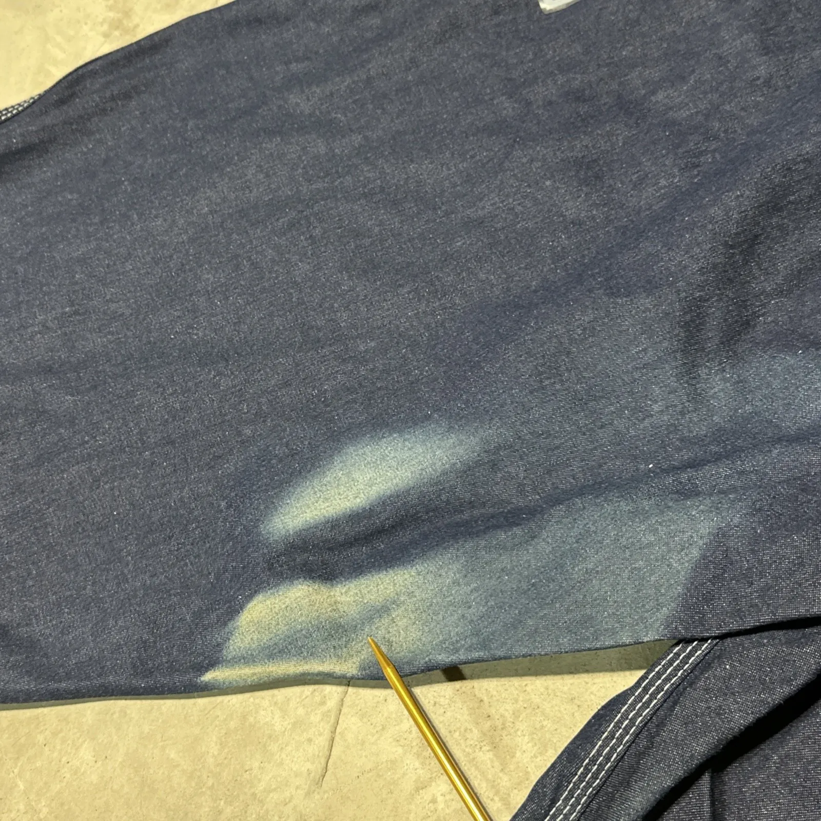 Key Imperial Bib Overalls Men's SZ 62x30 Blue Denim Carpenter Farm Vintage NOS - Image 15