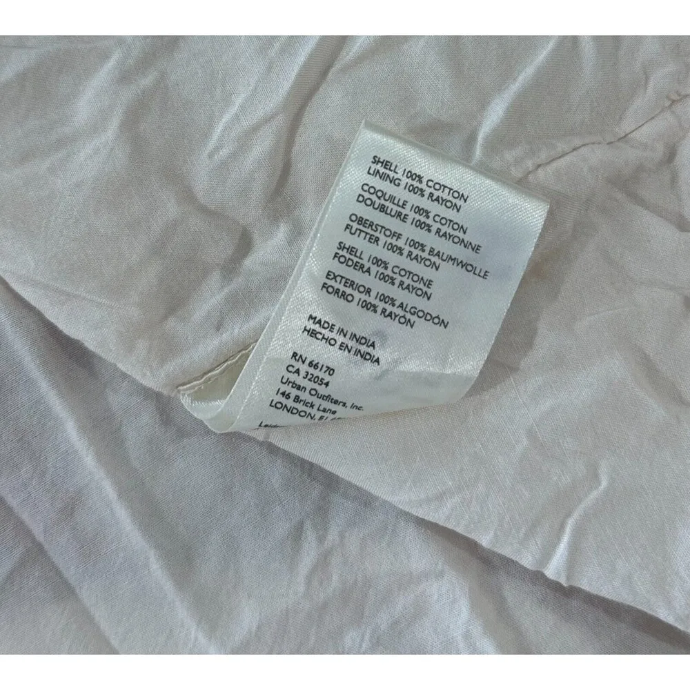 Free People Womens Dress Pink Camella Mini Floral Cottagecore Prairie Boho Small - Image 10