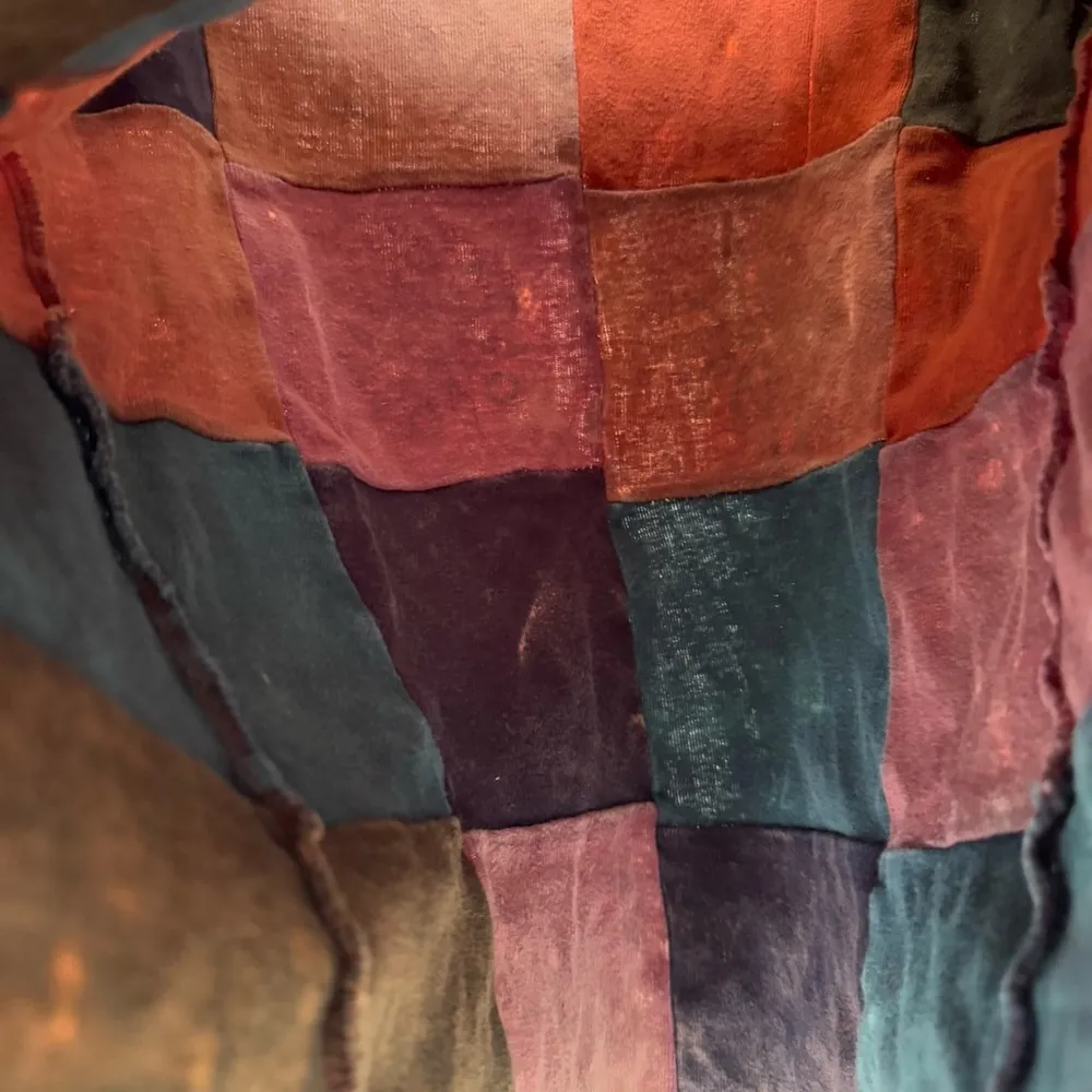 Y2K Boho Hippie Nepal Block print rib patch - Image 3