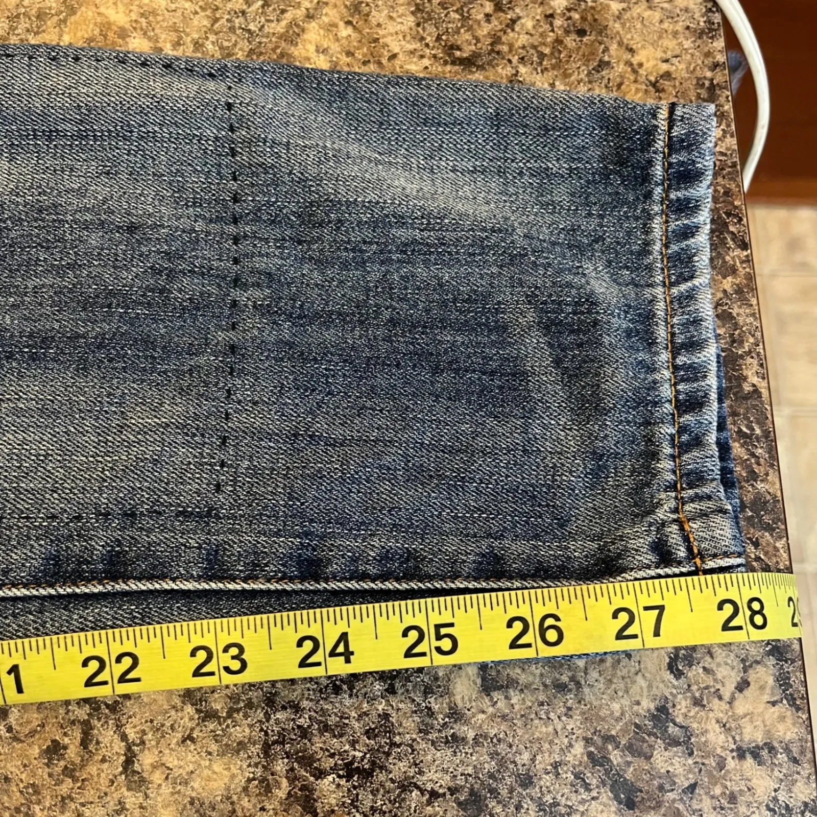 Henry & Belle Size 27 Distressed Patchwork Boyfriend Jeans Medium Wash Women Blue - Image 12