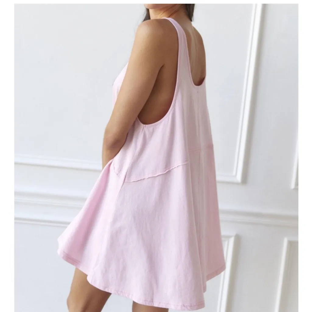 Urban Outfitters Out From Under Oversized Pink Babydoll Mini Dress | Size Small - Image 5