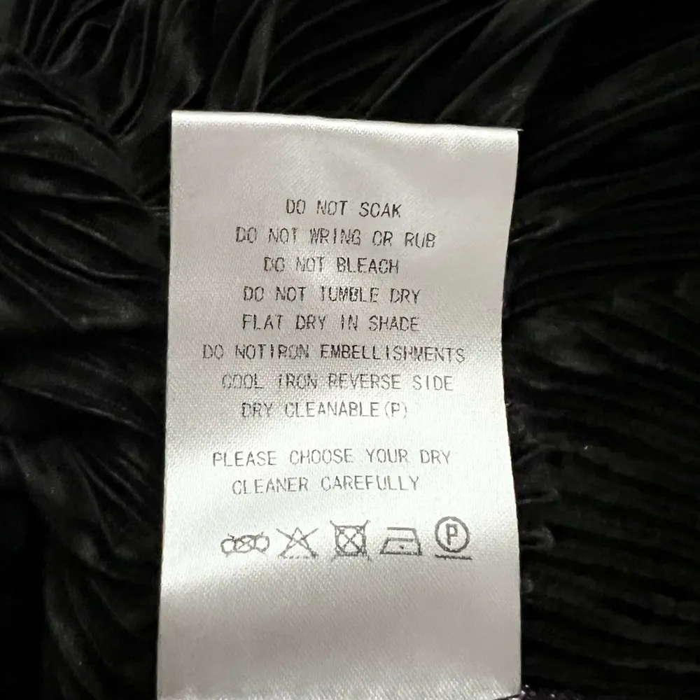 Bronx and Banco Women’s Florence Purple Metallic Pleated One Shoulder Gown Sz XS - Image 11