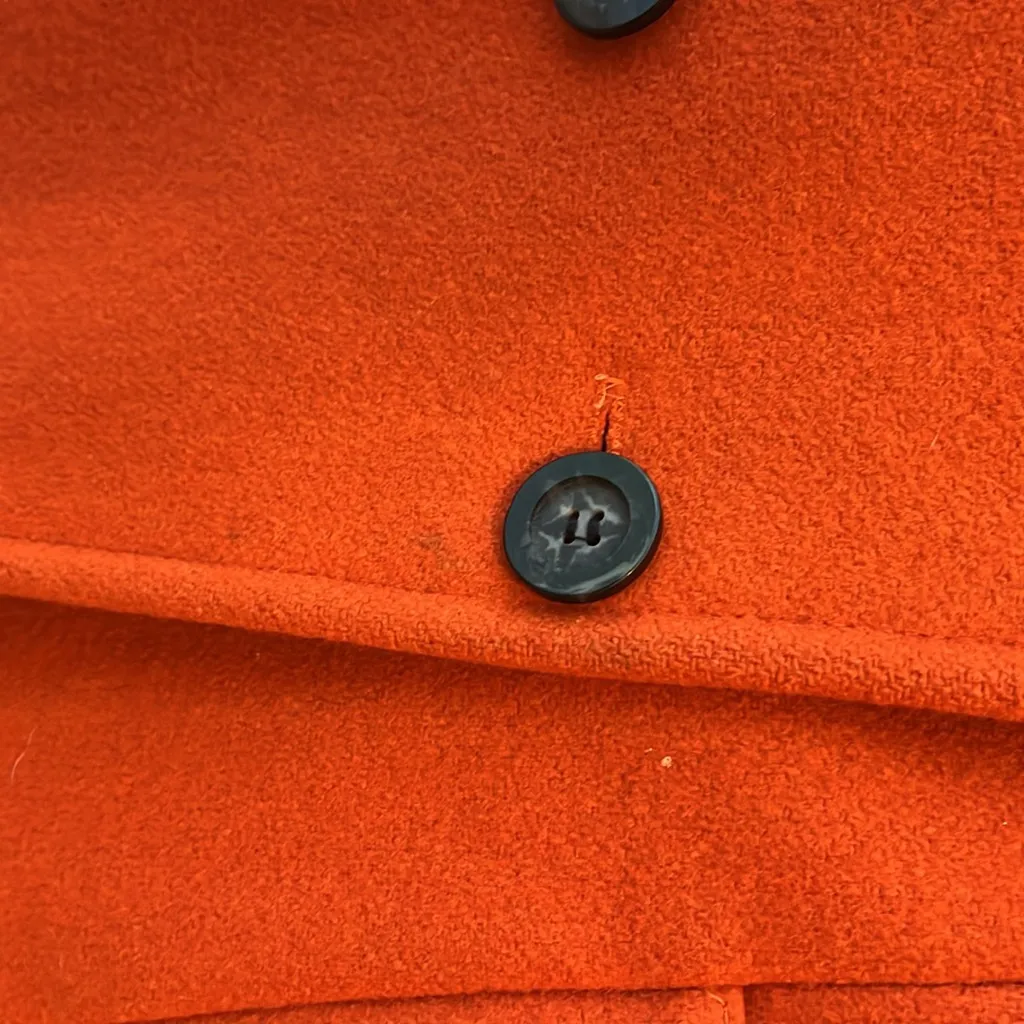 Mario de Pinto pea coat Orange Size undefined - Image 8